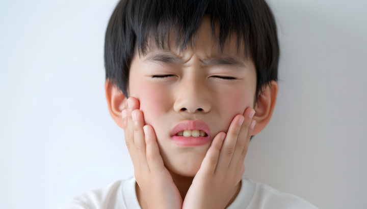 出っ歯で悩んでいる子ども