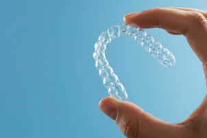 マウスピース型矯正のアライナーのイメージ