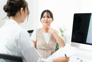 矯正の必要がある受け口の大人